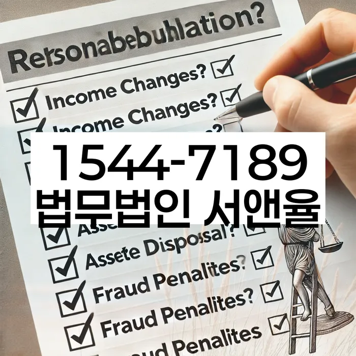 개인회생 절차 설명