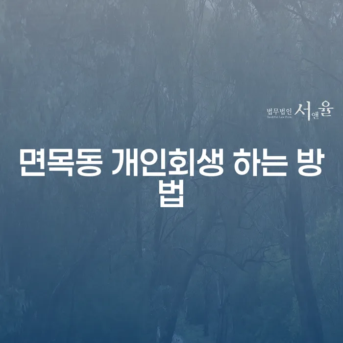 면목동 개인회생을 어떻게 시작해야 할까요?