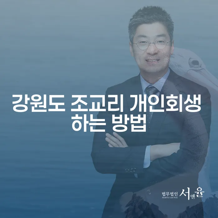 강원도 조교리 개인회생을 어떻게 시작해야 할까요?
